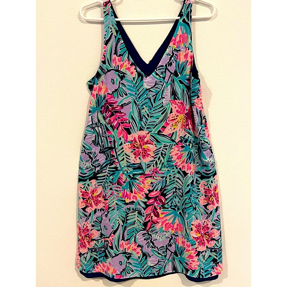 Reversible Lilly Pulitzer sleeveless swing dress; US SIZE 4